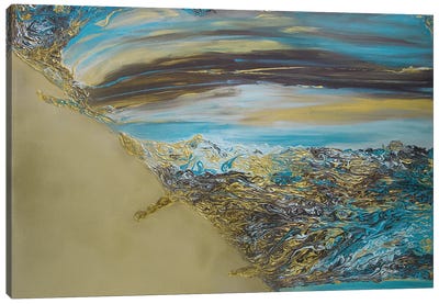Golden Sand Canvas Art Print - Svetlana Saratova