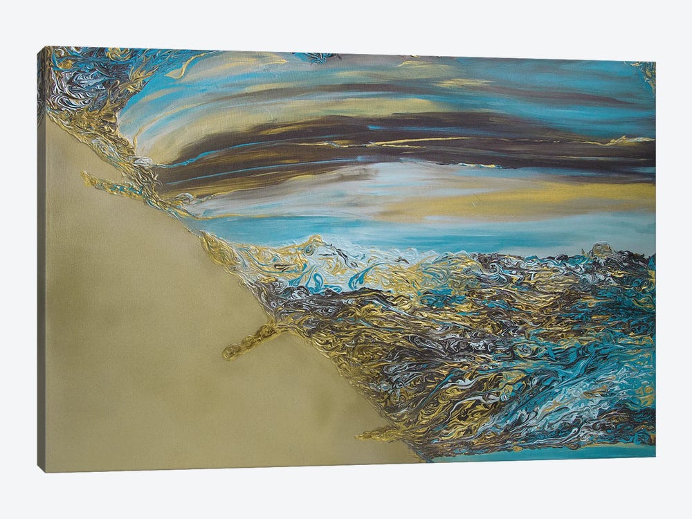 Golden Sand by Svetlana Saratova 1-piece Canvas Art Print