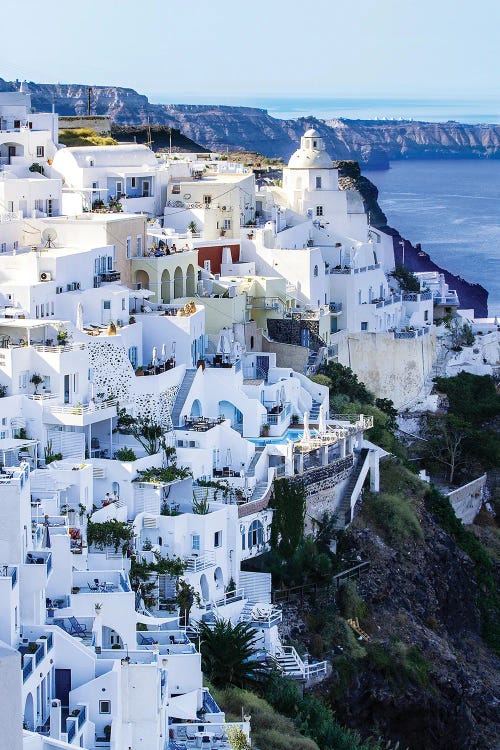 White Houses Of Santorini, Greece