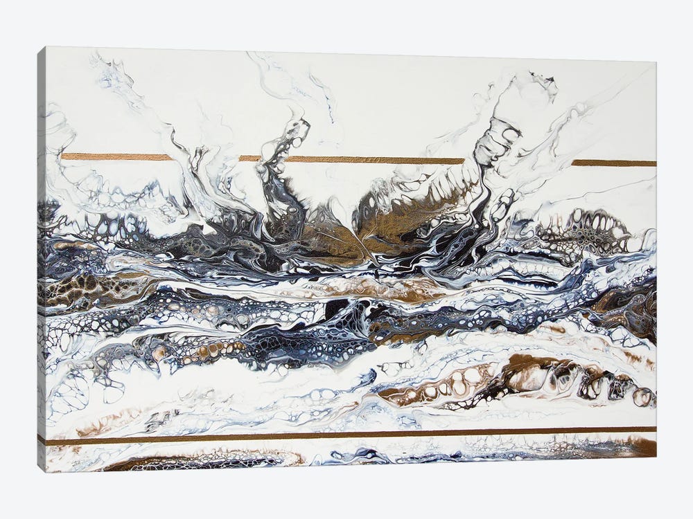 Abstract Wave by Svetlana Saratova 1-piece Canvas Art