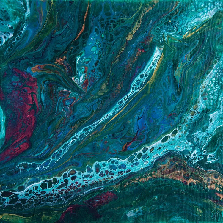 Turquoise Abstraction.