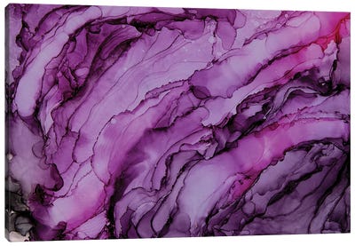 Lilac Abstraction. Canvas Art Print - Purple Abstract Art