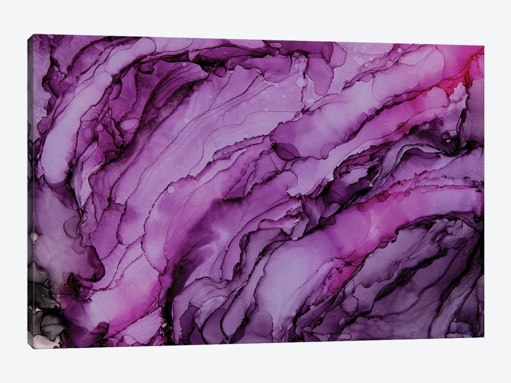 Lilac Abstraction. by Svetlana Saratova 1-piece Canvas Artwork