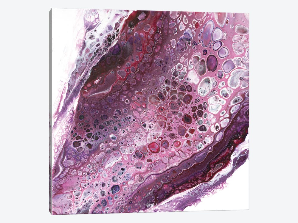 Pink Bubbles by Svetlana Saratova 1-piece Canvas Artwork