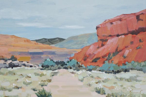 Shina Choi: Vermilion Rock by Shina Choi