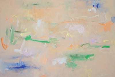 Sunlit Blossom II by Shina Choi multi panel art