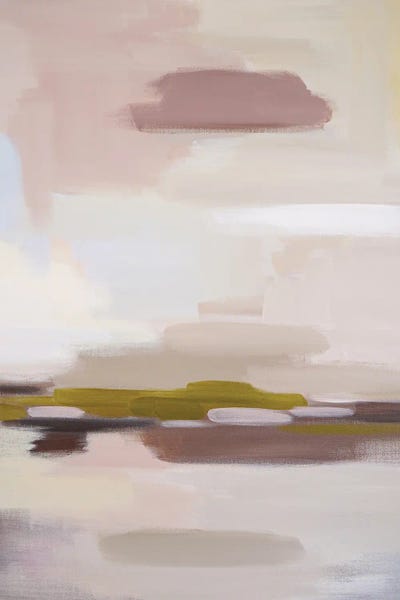 Mellow Taupe Horizon Part II by Shina Choi multi panel art