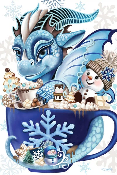 Sheena Pike: Cozy Cocoa Lil Dragon by Sheena Pike