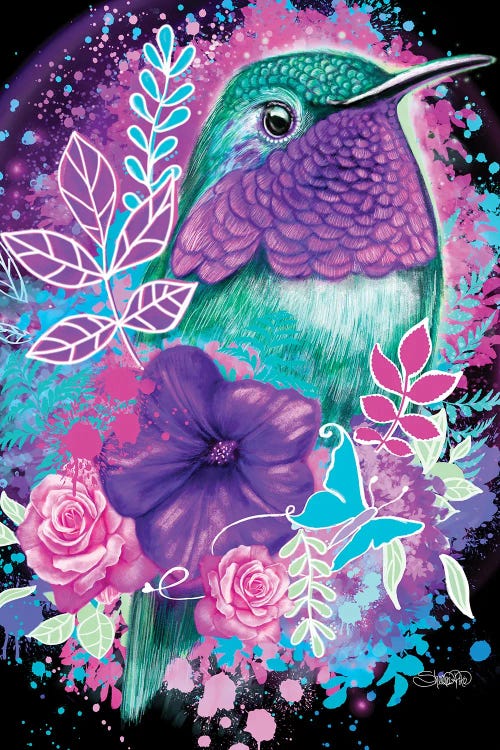 Hummingbird Spirit by Sheena Pike wall art