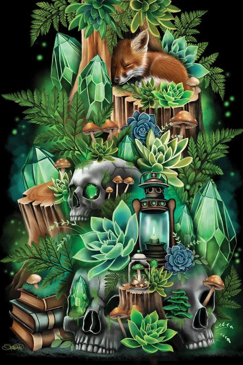 Jade Hollow by Sheena Pike wall art
