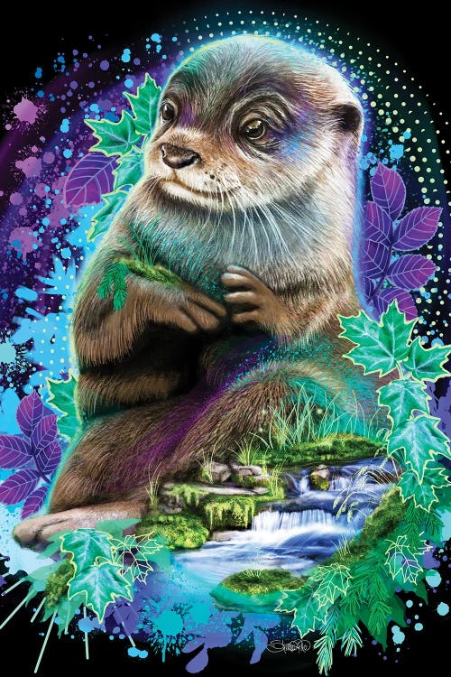 Otter Spirit by Sheena Pike wall art