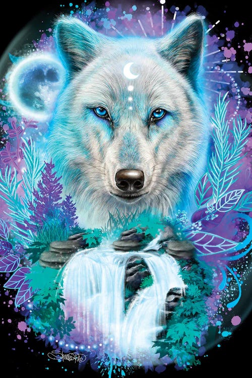Wolf Spirit by Sheena Pike wall art