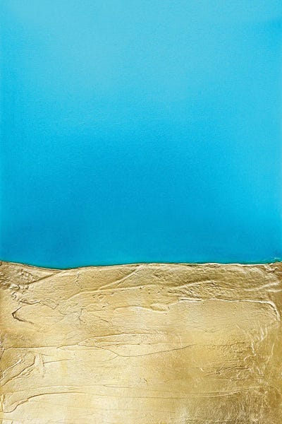 Spellbound Fine Art: Azure Gold by Spellbound Fine Art