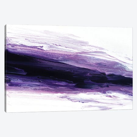 Purple Wave Canvas Print #SPB127} by Spellbound Fine Art Canvas Print