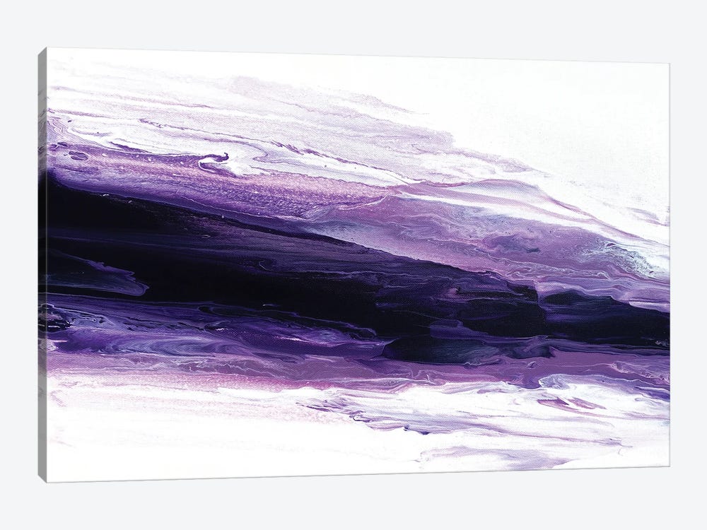 Purple Wave by Spellbound Fine Art 1-piece Canvas Print