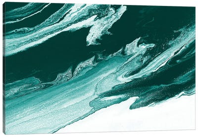 Verdant Waves Canvas Art Print - Spellbound Fine Art