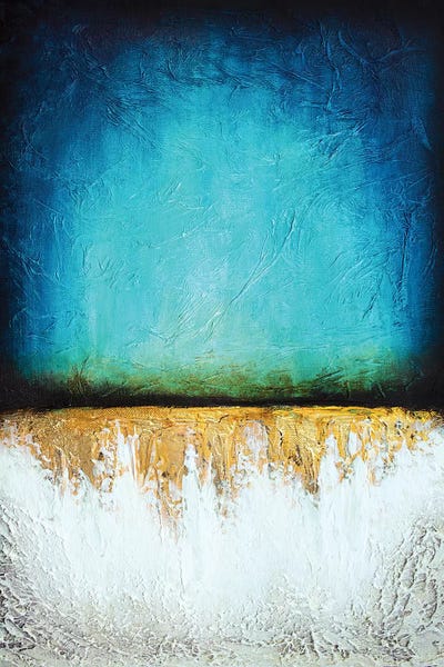 Color Fields: Frozen Reflection by Spellbound Fine Art