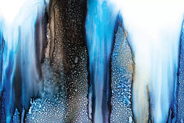 Black & White & Blue: Magnetic by Spellbound Fine Art