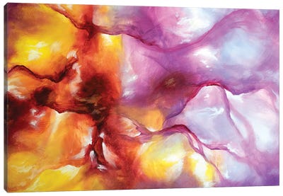 Nebula Waves Canvas Art Print - Spellbound Fine Art