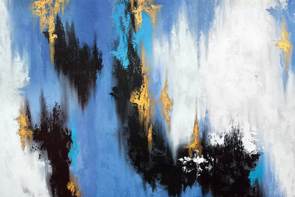 Blue & Gold: Parallel by Spellbound Fine Art