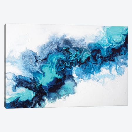 Water Elemental Canvas Print #SPB46} by Spellbound Fine Art Art Print