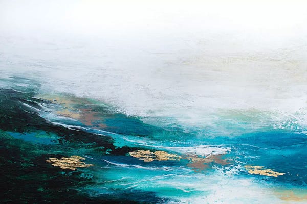 Blue: Verdant Wave by Spellbound Fine Art