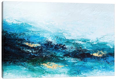 Flourishing Wave Canvas Art Print - Spellbound Fine Art