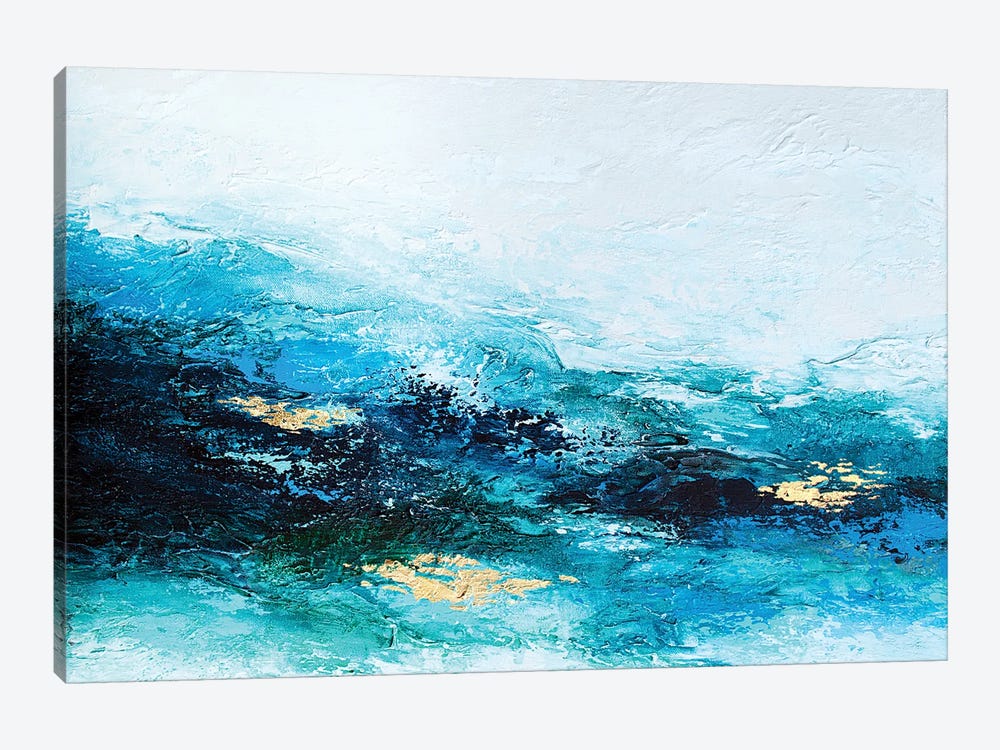 Flourishing Wave by Spellbound Fine Art 1-piece Canvas Artwork