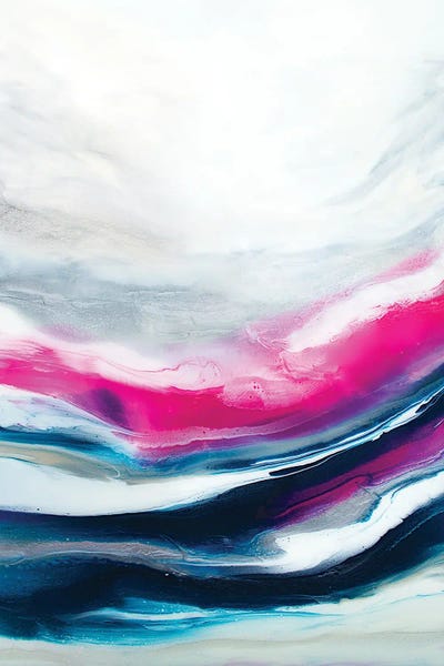 Fuchsia Wave Part 2 by Spellbound Fine Art acrylic art print