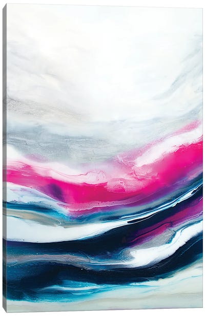 Fuchsia Wave Part 2 Canvas Art Print - Spellbound Fine Art