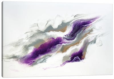 Grey And Violet Skies Canvas Art Print - Spellbound Fine Art