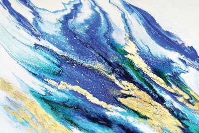 Lapis And Emerald by Spellbound Fine Art acrylic art print