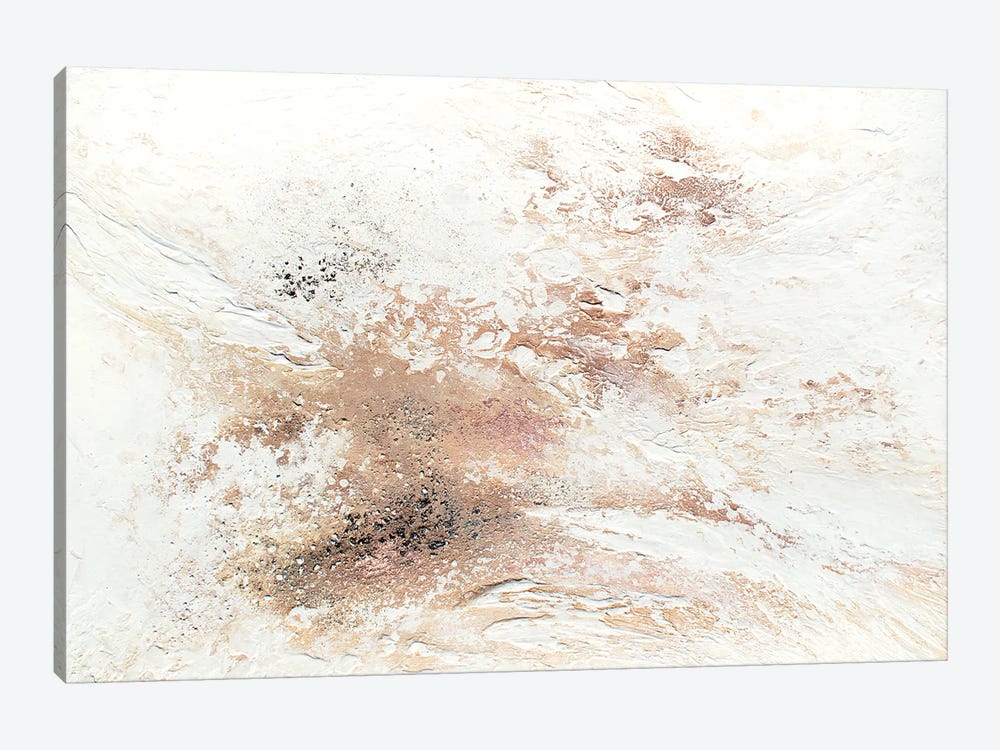 Rose Gold Snow by Spellbound Fine Art 1-piece Canvas Artwork