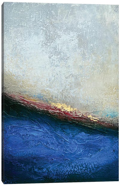 Slate Wave Canvas Art Print - Spellbound Fine Art