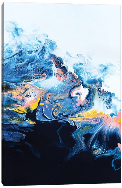 Starburst Wave Canvas Art Print - Spellbound Fine Art