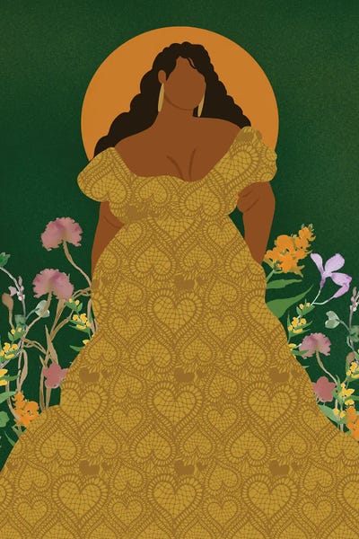 In Topaz by Sagmoon Paper Co. canvas print