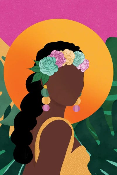 Cortni by Sagmoon Paper Co. art print