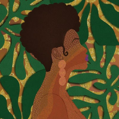 Jiana by Sagmoon Paper Co. art print