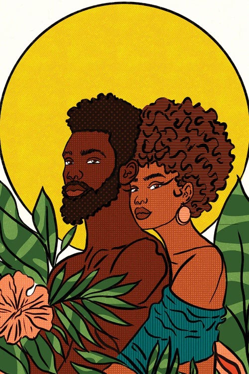 Love Story by Sagmoon Paper Co. wall art