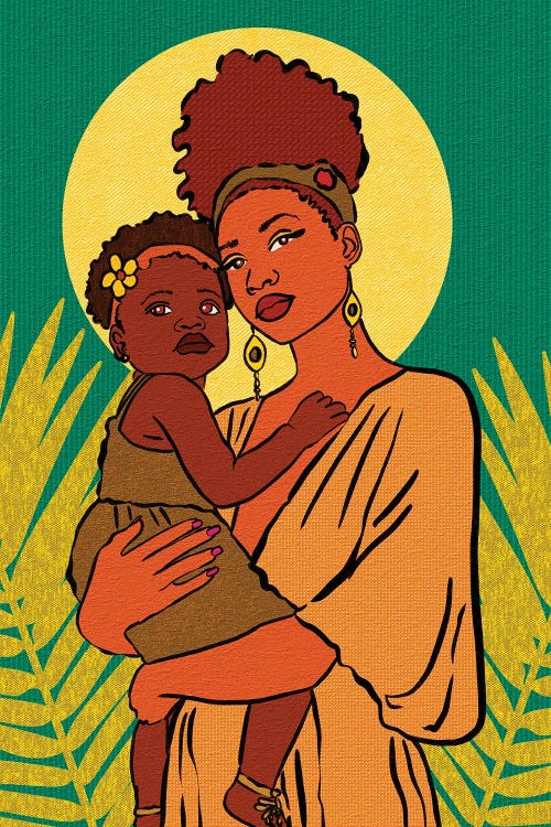 A Mother's Love by Sagmoon Paper Co. wall art