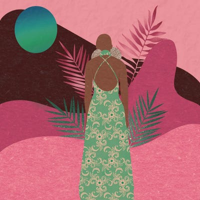 Behind Love by Sagmoon Paper Co. canvas print