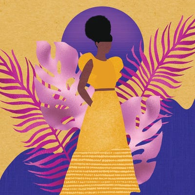 Yellow Rising by Sagmoon Paper Co. art print