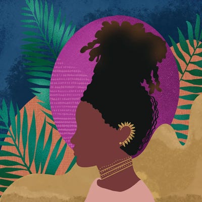 Little Sister by Sagmoon Paper Co. canvas print