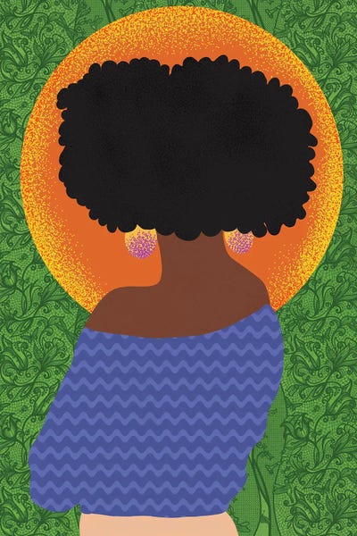Fros and Greenery by Sagmoon Paper Co. art print