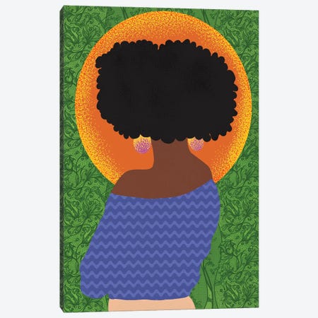 Fros and Greenery Canvas Print #SPC39} by Sagmoon Paper Co. Canvas Wall Art