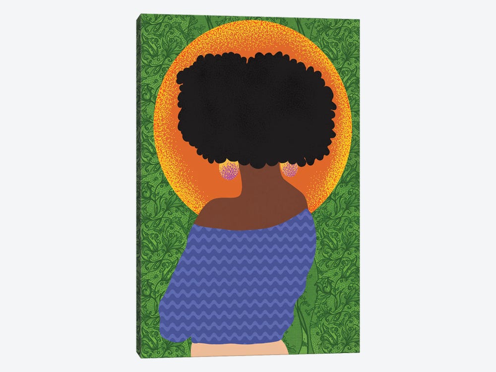 Fros and Greenery by Sagmoon Paper Co. 1-piece Canvas Artwork