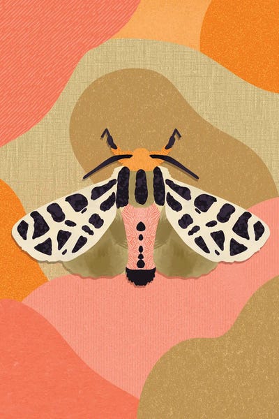 Moth by Sagmoon Paper Co. art print