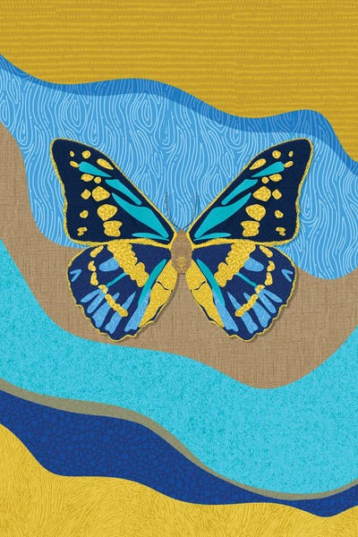 Sagmoon Paper Co.: Blue Butterfly by Sagmoon Paper Co.