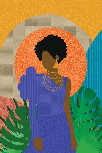 Monsteras: Simone by Sagmoon Paper Co.