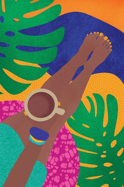 Inspirational Office: Relaxation by Sagmoon Paper Co.